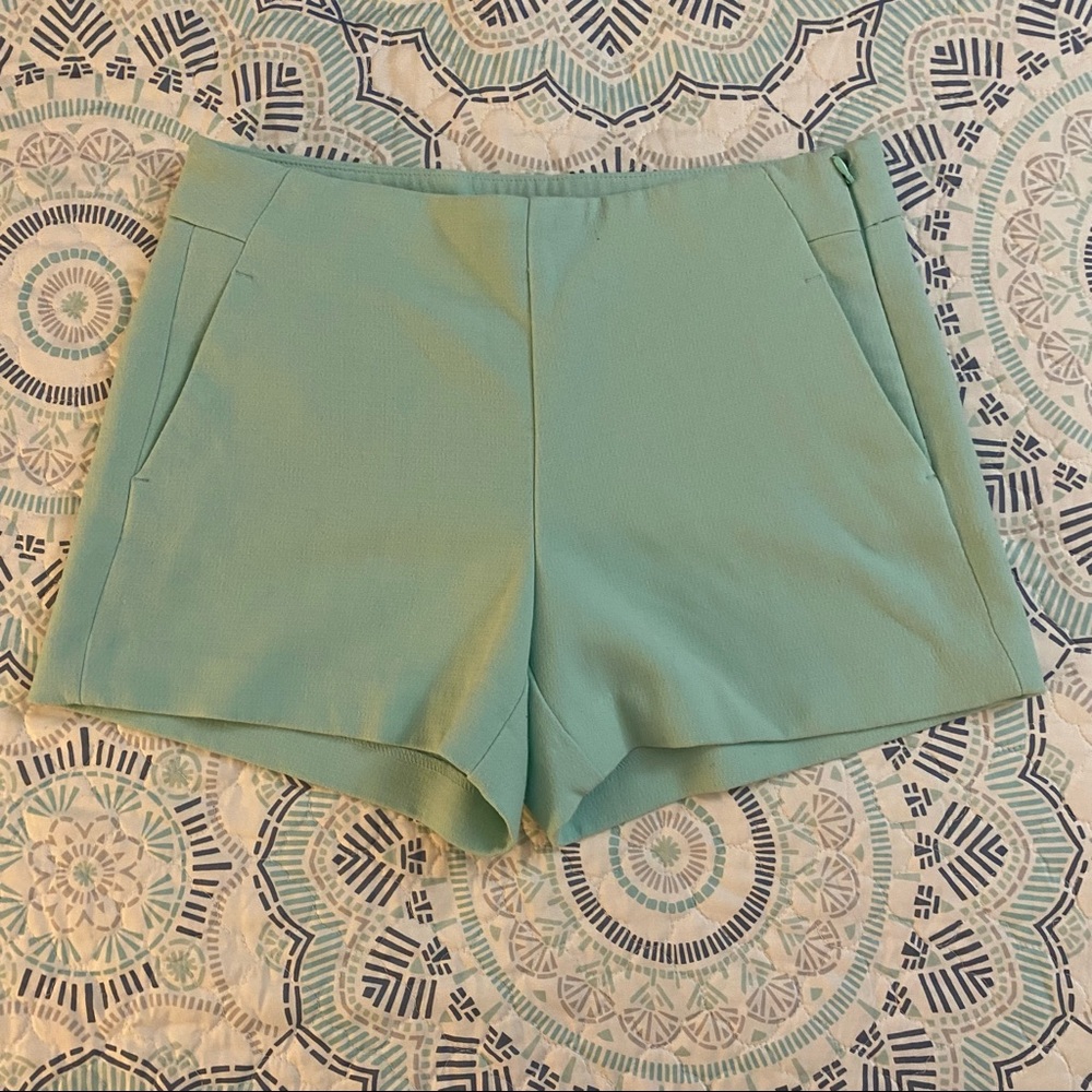 Mint Banana Republic Dress Shorts